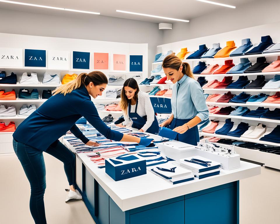 Funcionários da Zara em Portugal
